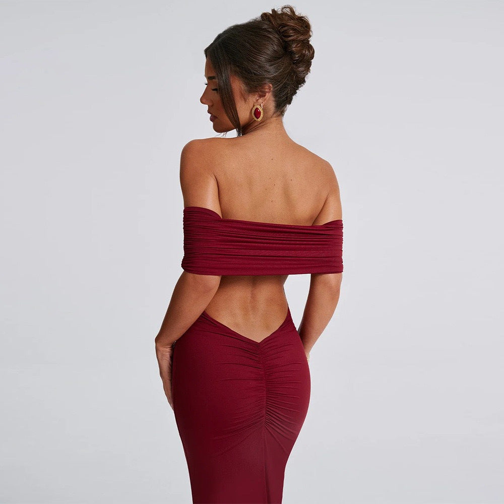 HAILEY DRESS - RED