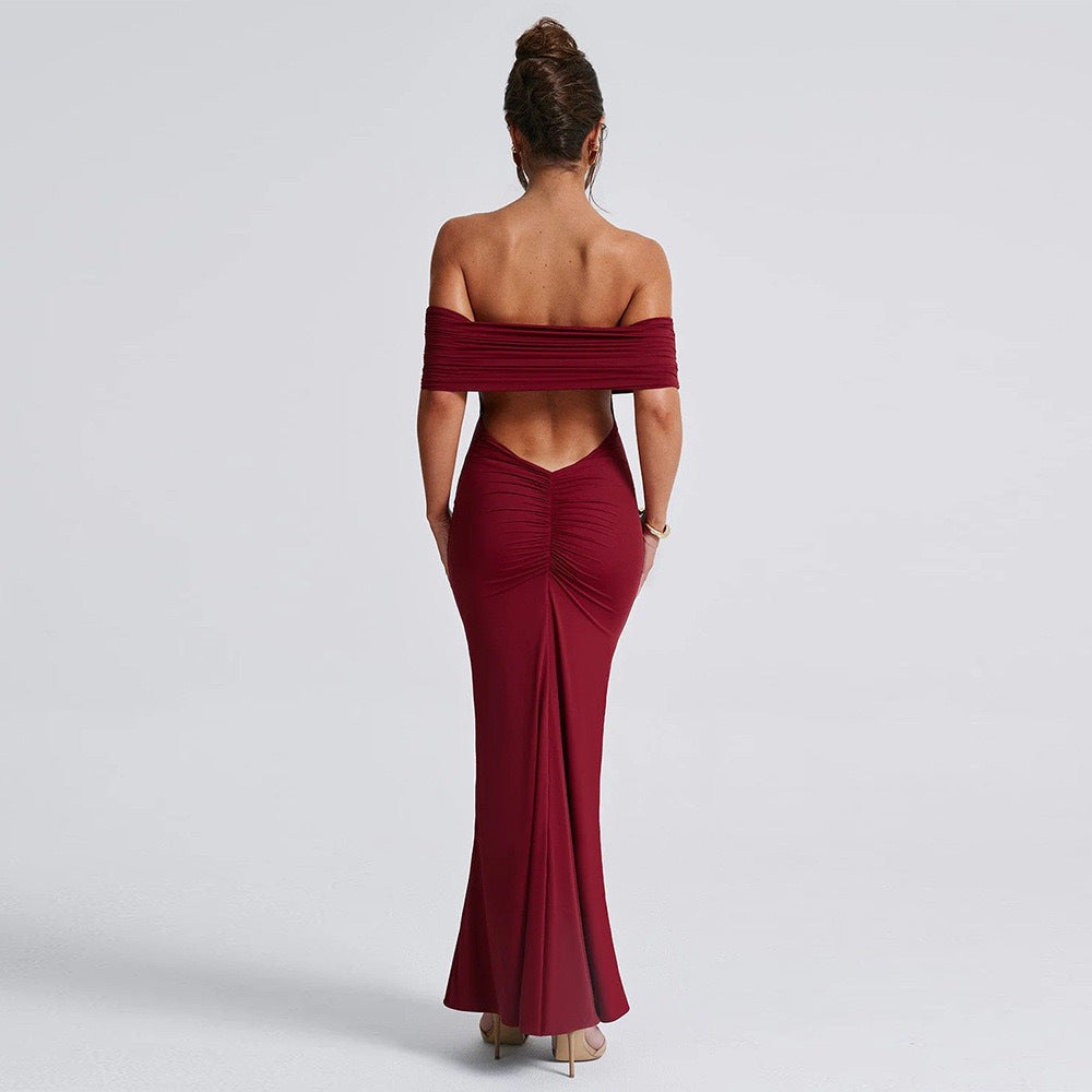 HAILEY DRESS - RED