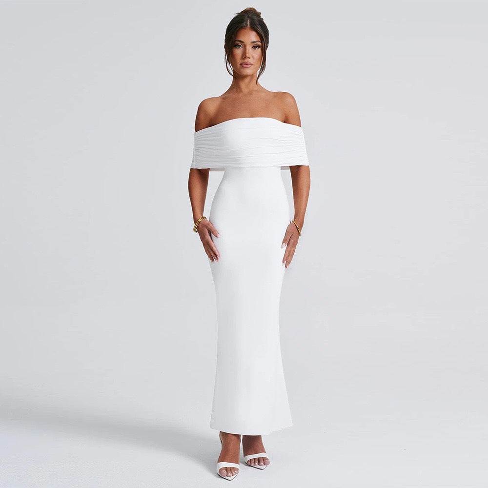 HAILEY DRESS - WHITE