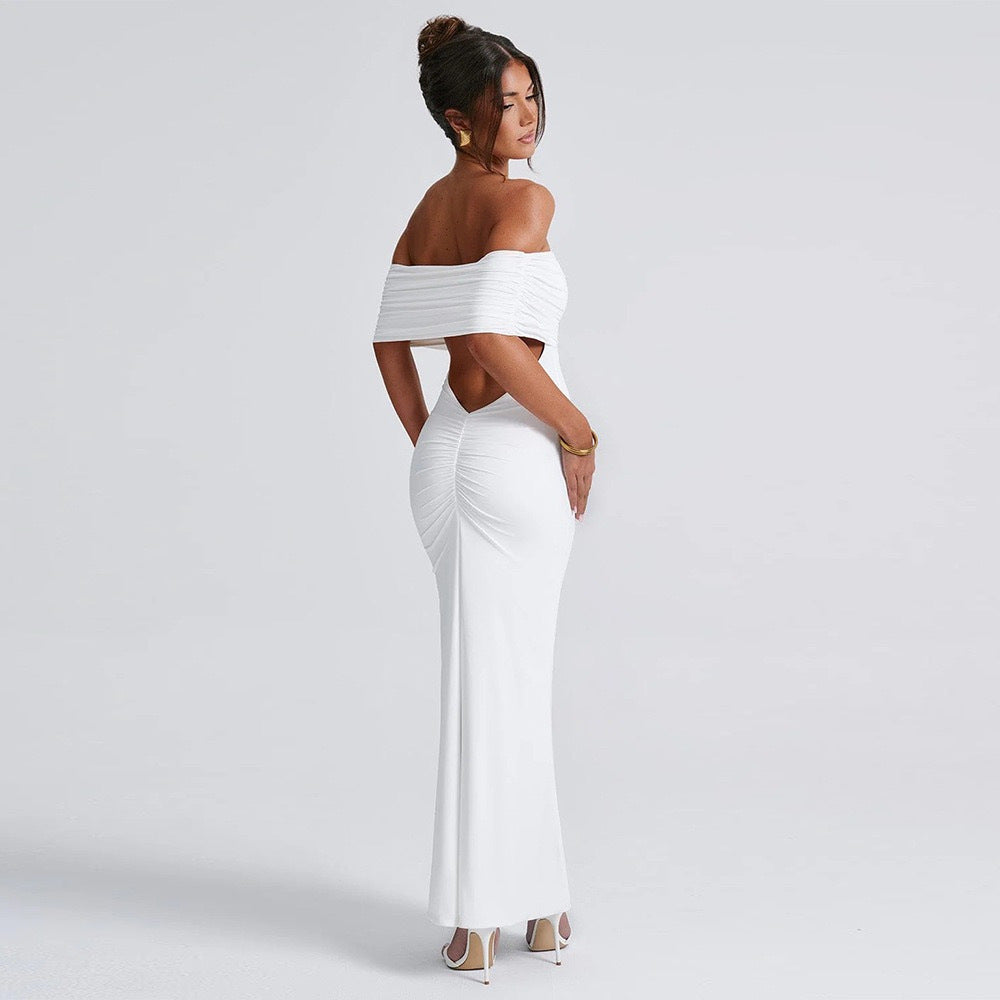 HAILEY DRESS - WHITE