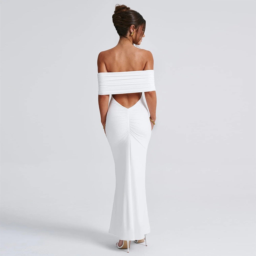 HAILEY DRESS - WHITE