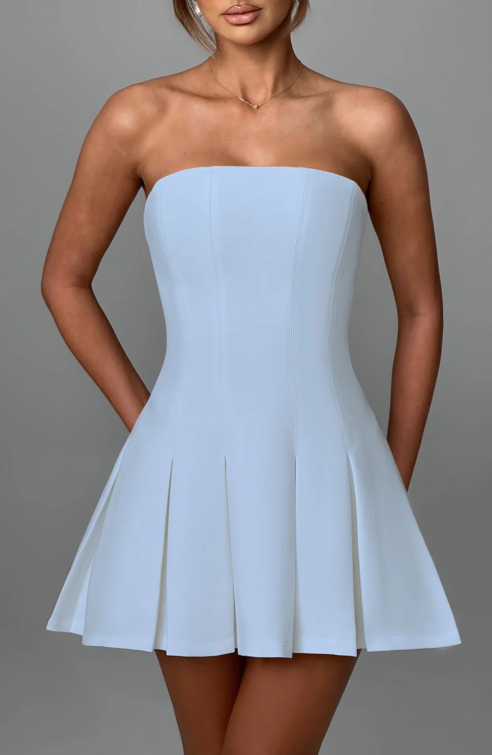EVE  DRESS - BABY BLUE