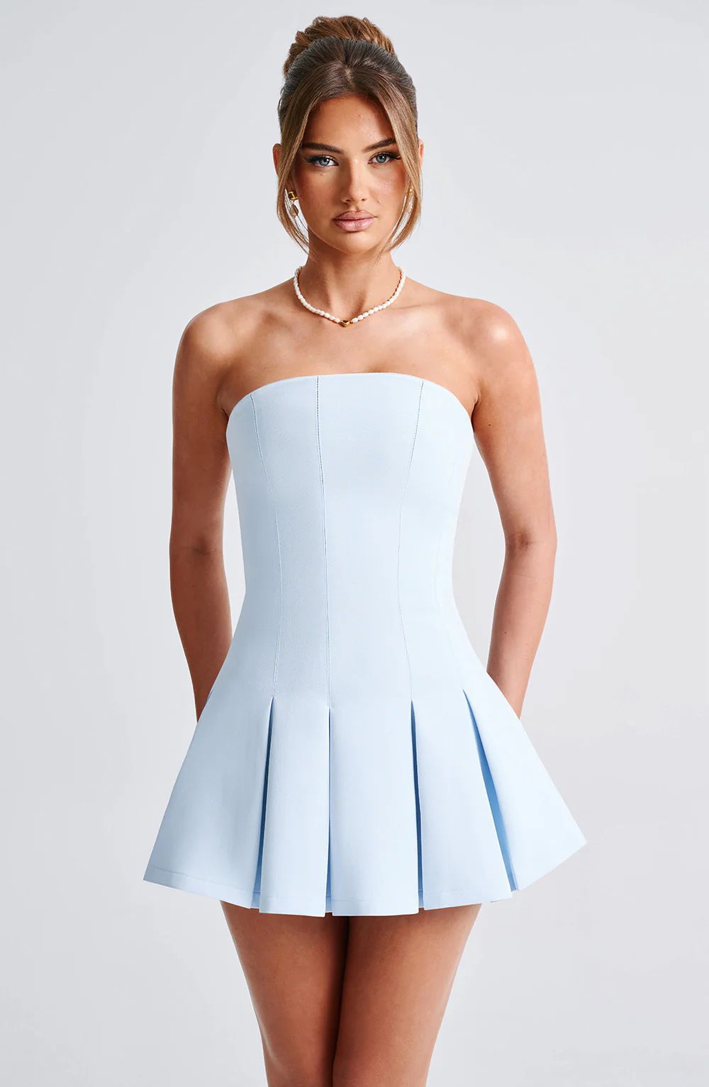 EVE  DRESS - BABY BLUE