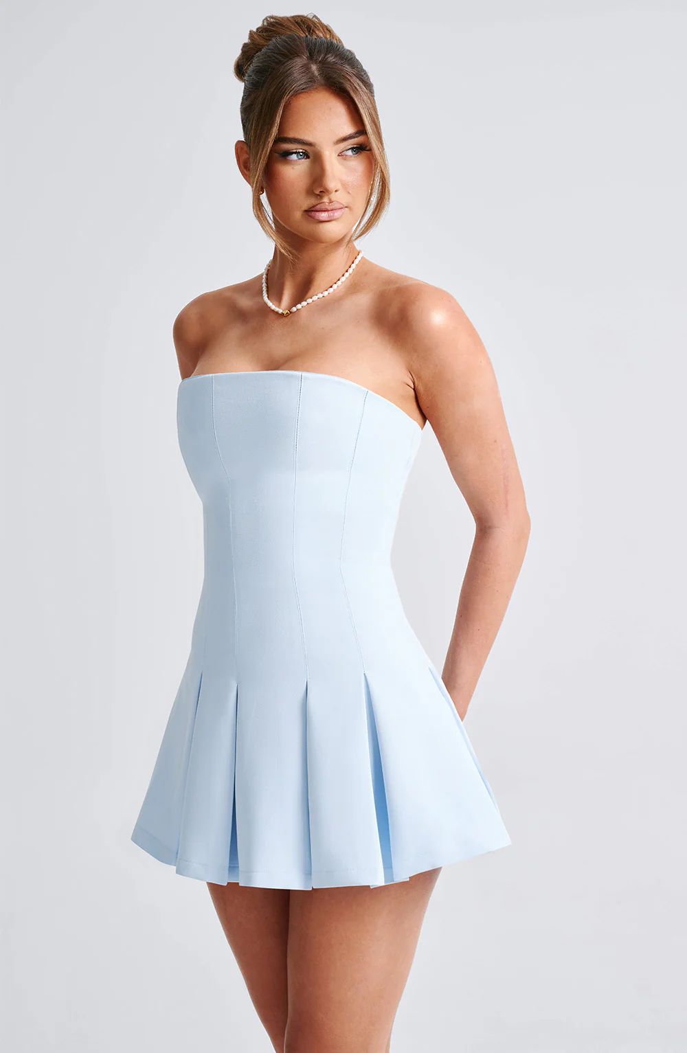 EVE  DRESS - BABY BLUE