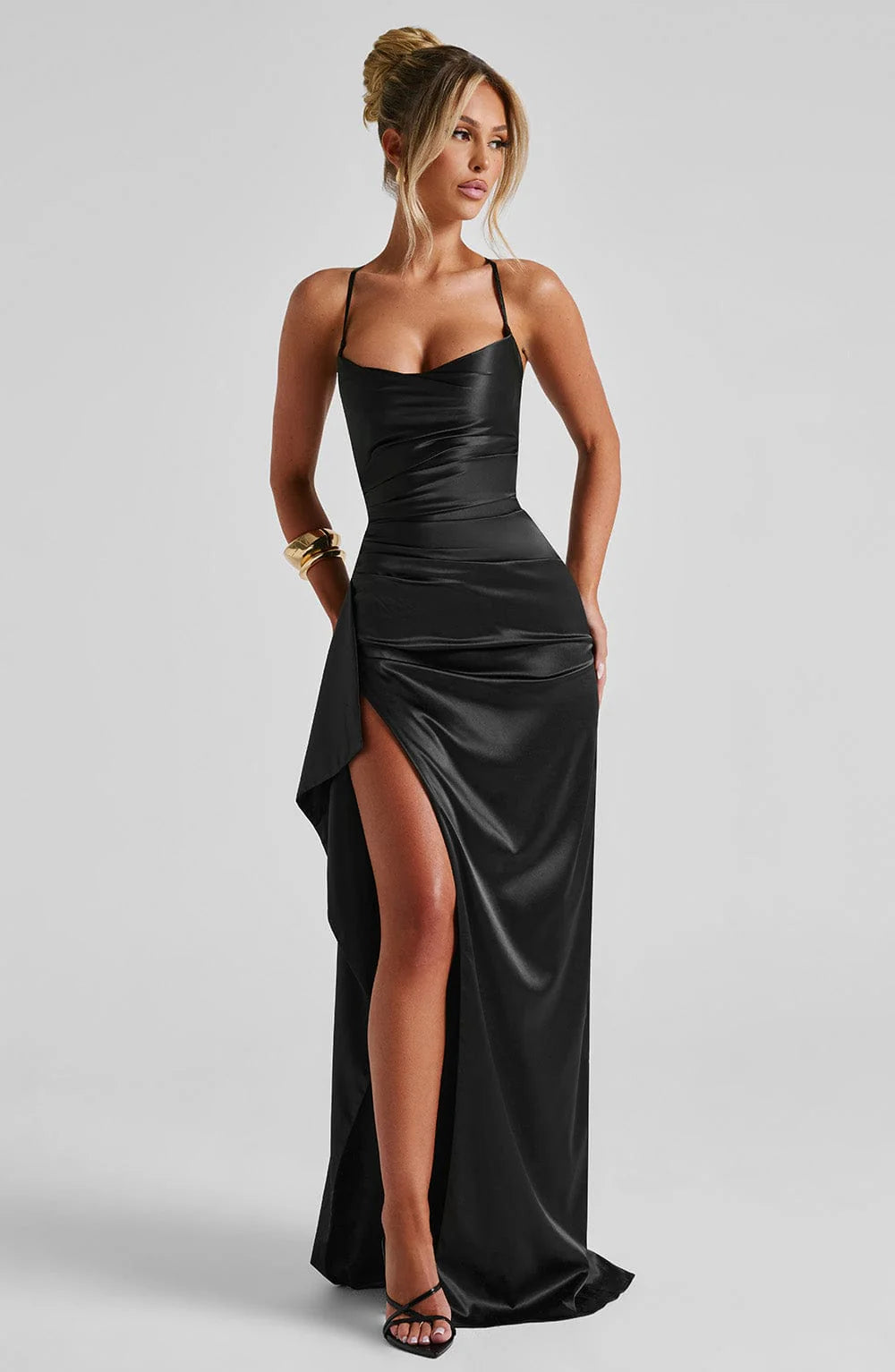 AMANDA DRESS - BLACK