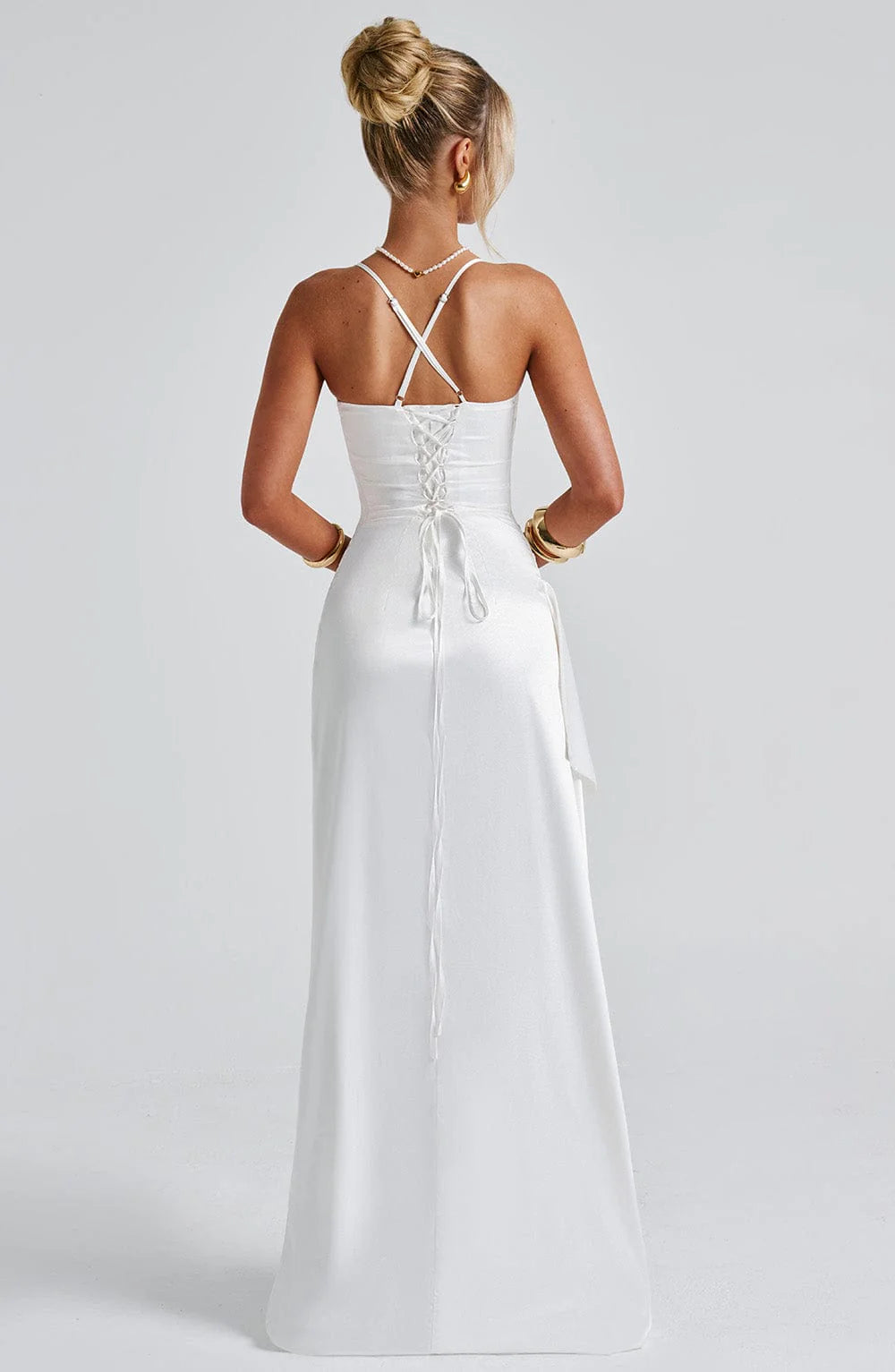AMANDA DRESS - WHITE