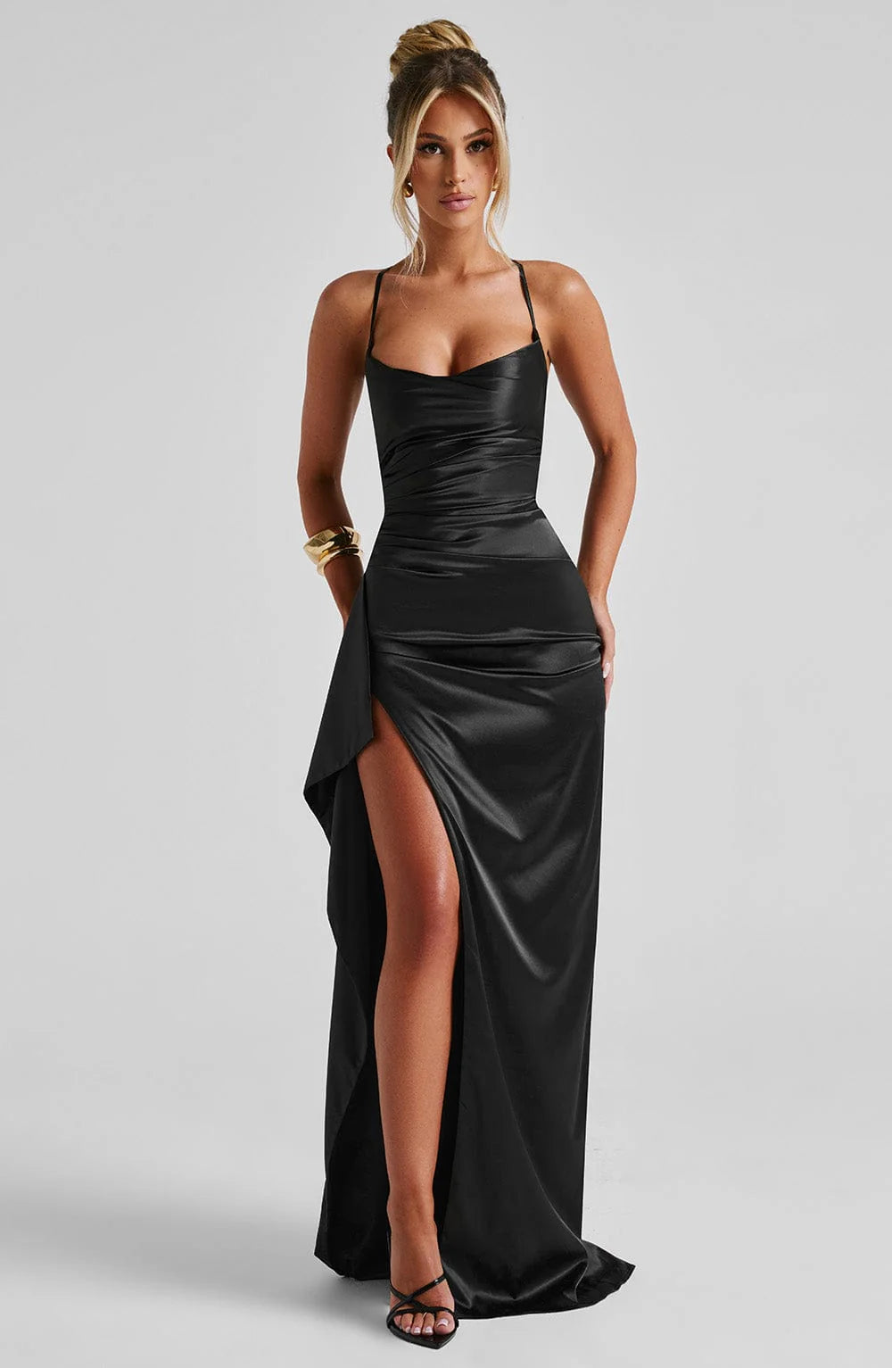 AMANDA DRESS - BLACK