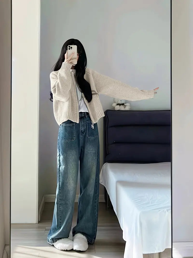 JEAN - ZIP VEST